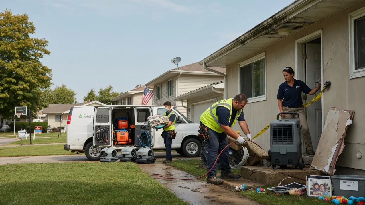 Water Damage Restoration in Farnhamville, IA near me
